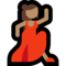 Woman Dancing - Medium emoji on Microsoft